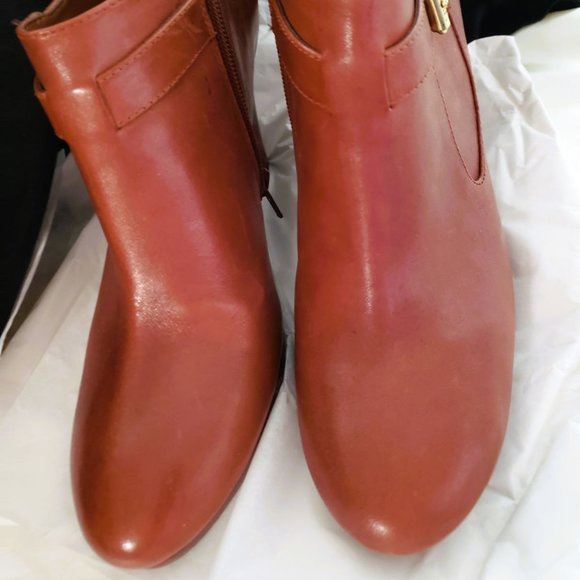 Ralph Lauren Double RL Shoes - New Ralph Lauren women's leather booties